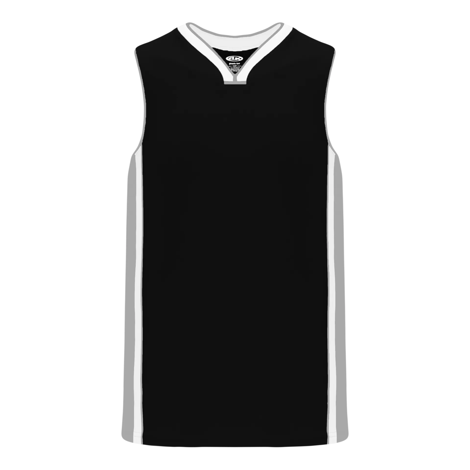 Athletic Knit (AK) B1715Y-918 Youth San Antonio Spurs Black Pro Basketball Jersey