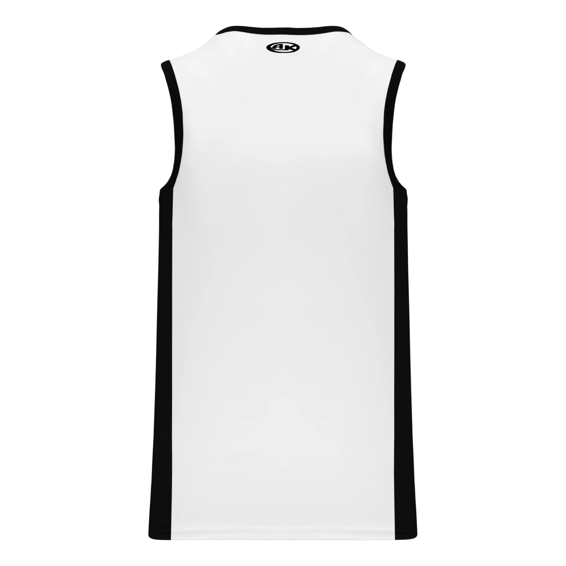 Athletic Knit (AK) B2115L-222 Ladies White/Black Pro Basketball Jersey