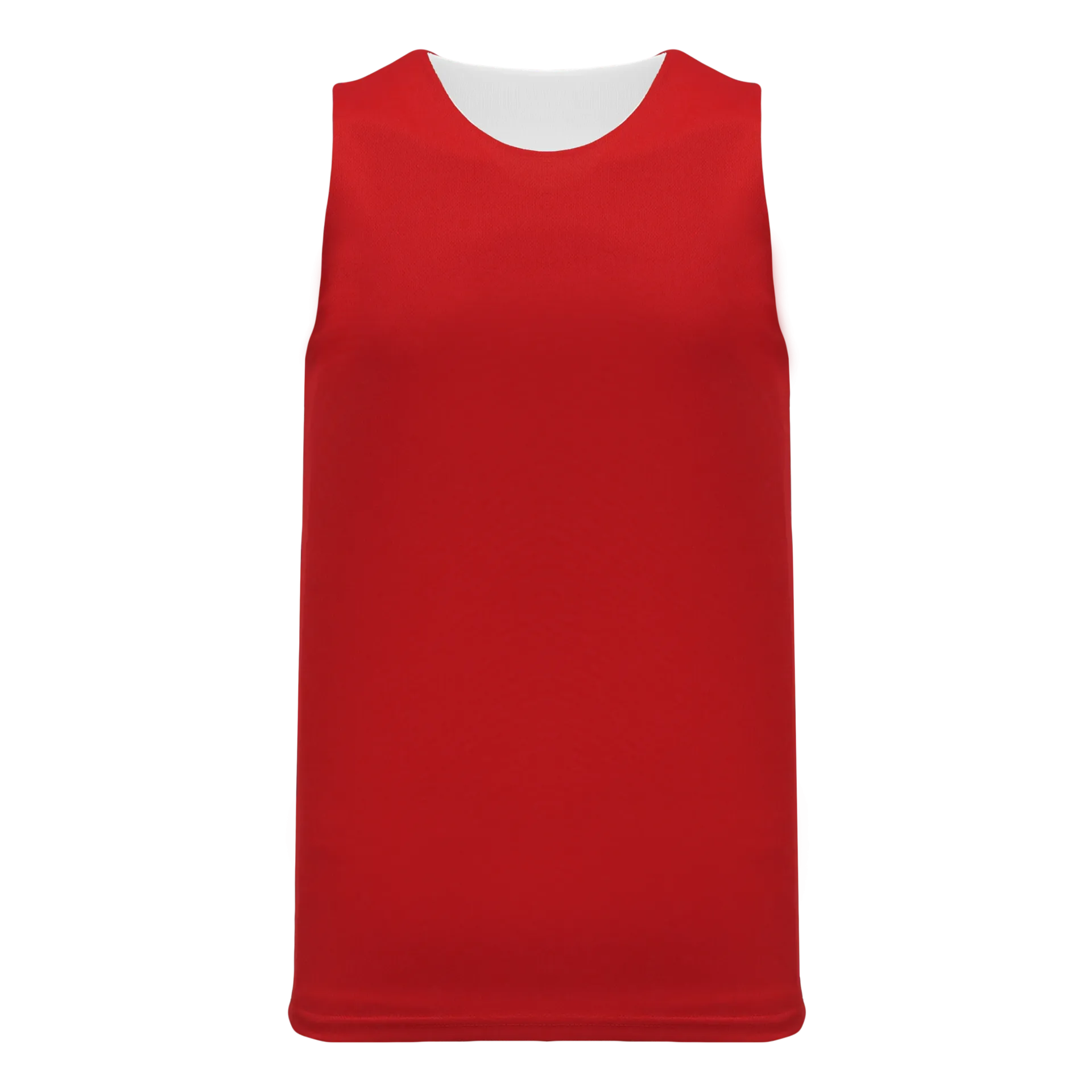 Athletic Knit (AK) BR1105A-208 Adult Red/White Reversible League Basketball Jersey