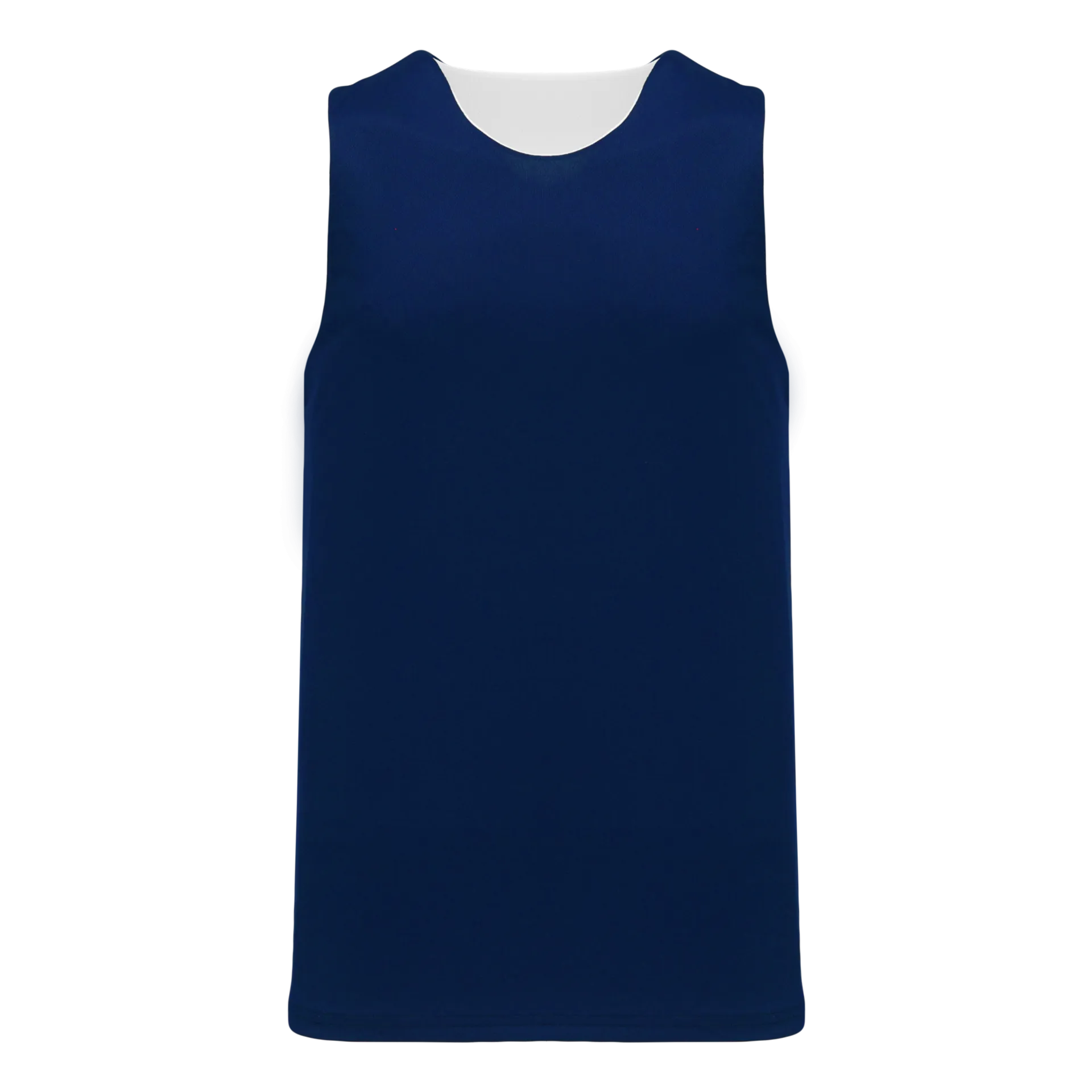 Athletic Knit (AK) BR1105A-216 Adult Navy/White Reversible League Basketball Jersey