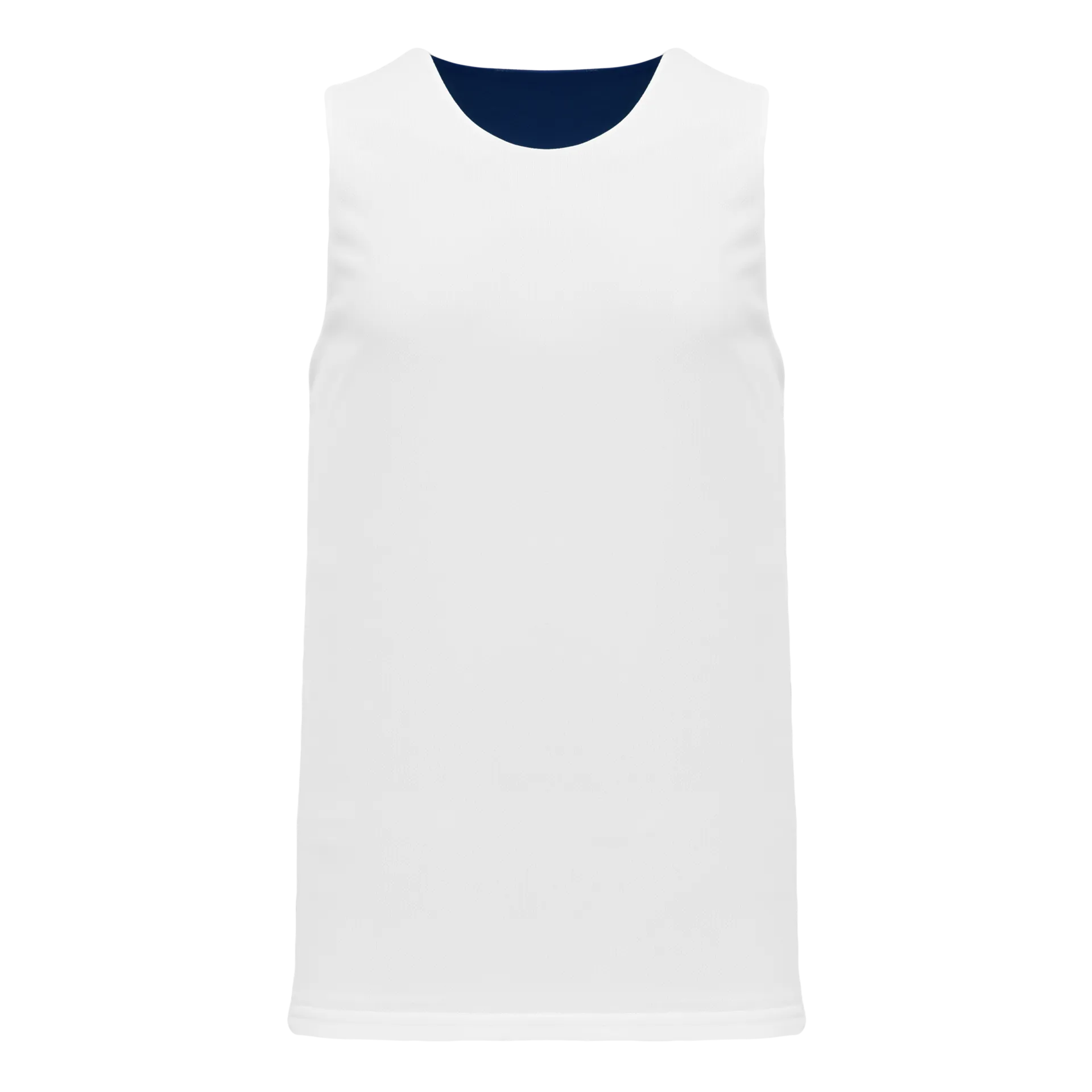 Athletic Knit (AK) BR1105A-216 Adult Navy/White Reversible League Basketball Jersey