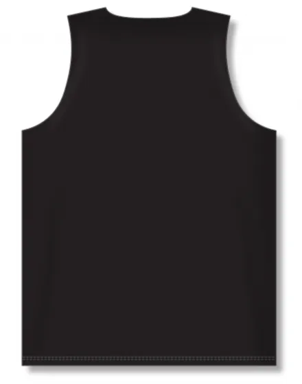 Athletic Knit (AK) BR1105A-221 Adult Black/White Reversible League Basketball Jersey