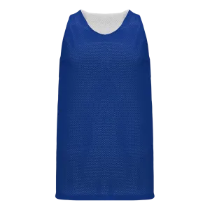 Athletic Knit (AK) BR1302A-206 Adult Royal Blue/White Reversible League Basketball Jersey