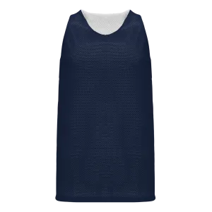 Athletic Knit (AK) BR1302A-216 Adult Navy/White Reversible League Basketball Jersey