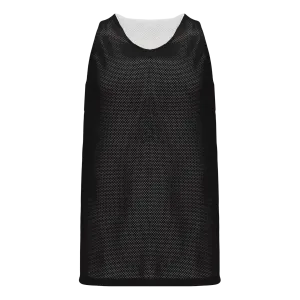 Athletic Knit (AK) BR1302A-221 Adult Black/White Reversible League Basketball Jersey