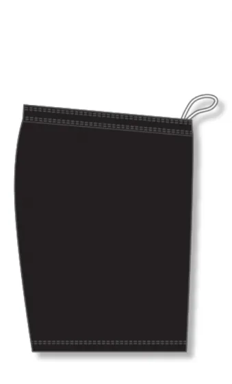 Athletic Knit (AK) BS1300L-001 Ladies Black Basketball Shorts