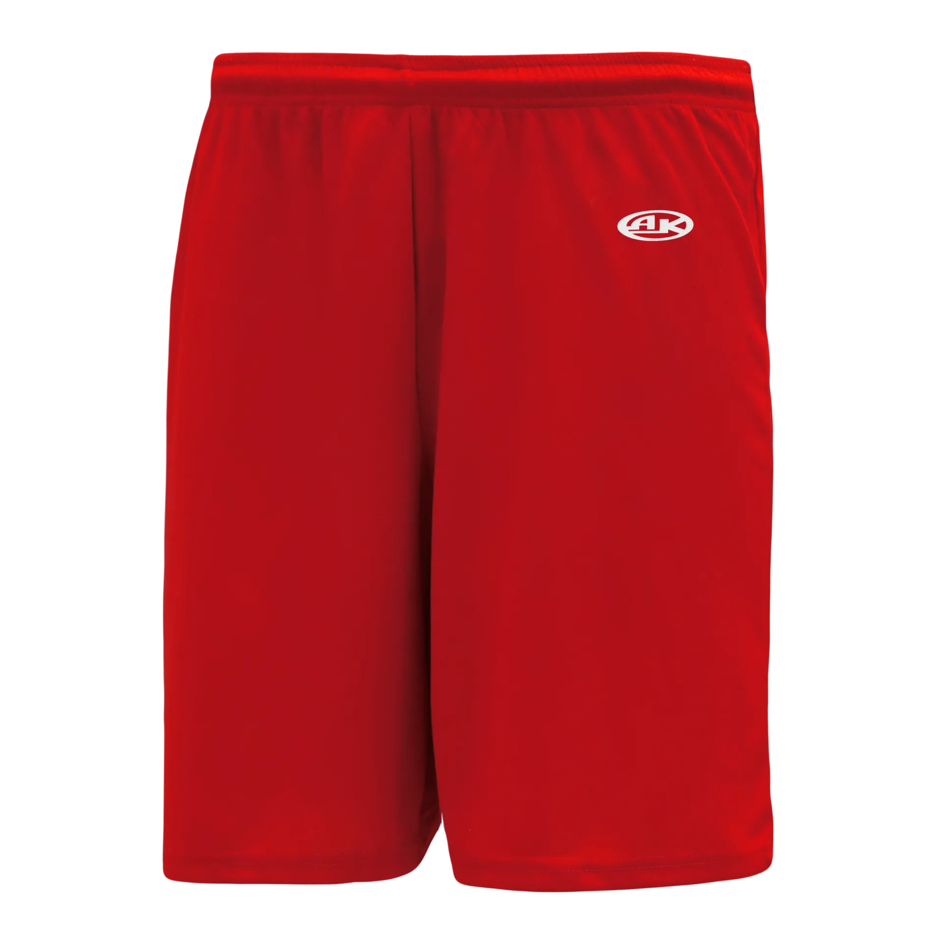 Athletic Knit (AK) BS1300L-005 Ladies Red Basketball Shorts