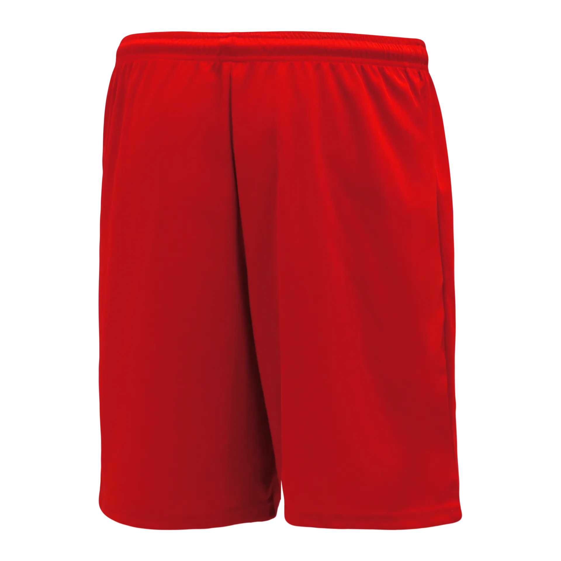 Athletic Knit (AK) BS1300L-005 Ladies Red Basketball Shorts