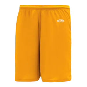 Athletic Knit (AK) BS1300L-006 Ladies Gold Basketball Shorts