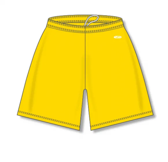 Athletic Knit (AK) BS1300L-055 Ladies Maize Basketball Shorts