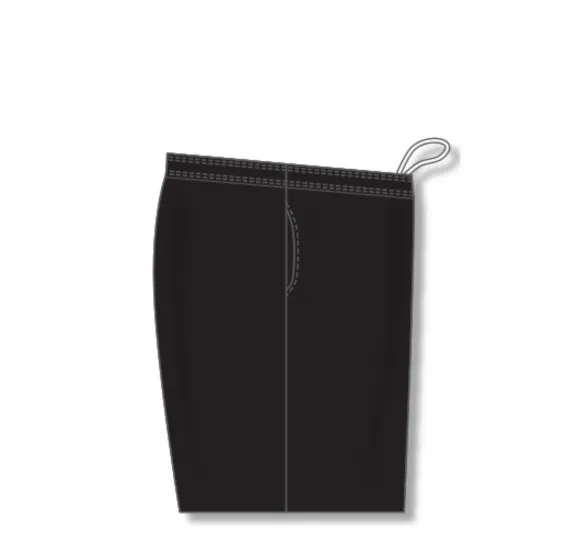 Athletic Knit (AK) BS1700M-001 Mens Black Basketball Shorts