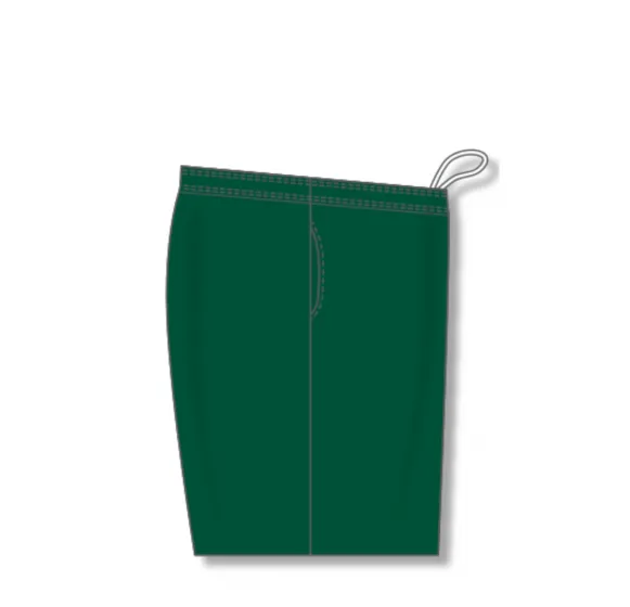 Athletic Knit (AK) BS1700M-029 Mens Dark Green Basketball Shorts