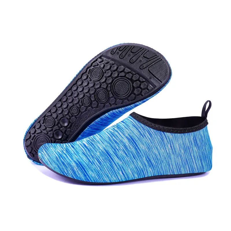 Barefoot Shoe Unisex Printed Water Shoes Quick-Dry Anti-Slip Beach Aqua Socks