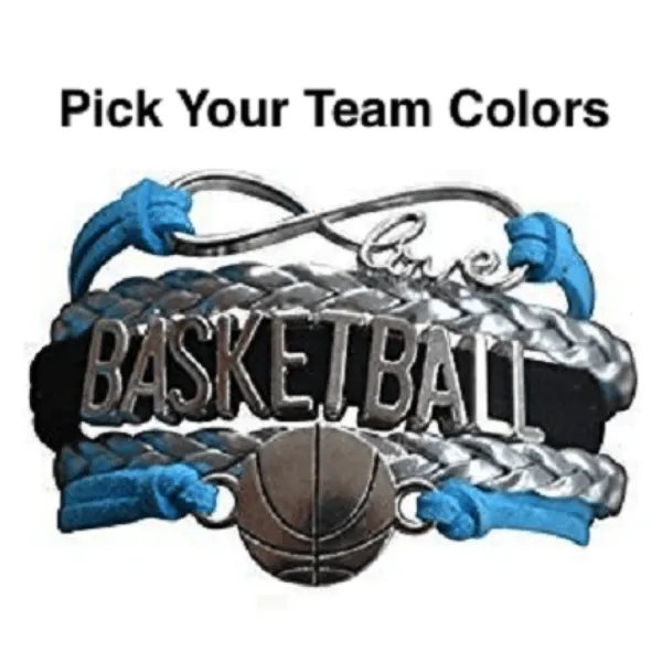 Basketball Bracelets - 16 Team Colors