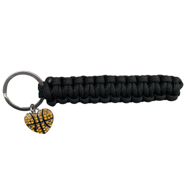 Basketball Paracord Keychain