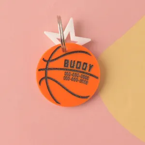 Basketball Personalized Pet tag