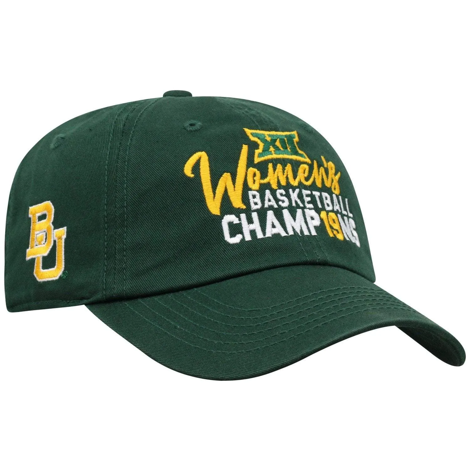 Baylor Bears 2019 Big 12 Women's Basketball Champions Locker Room Hat Cap