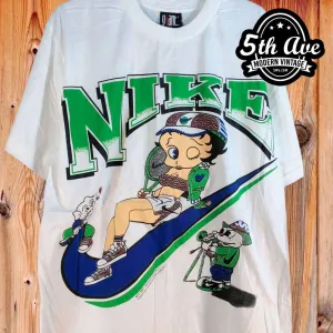 Betty Boop x Nike - New Vintage Animation T shirt