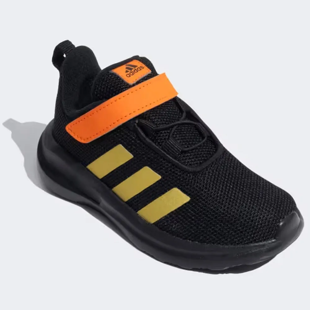 Black & Blue Adidas Velcro Closure Sneakers