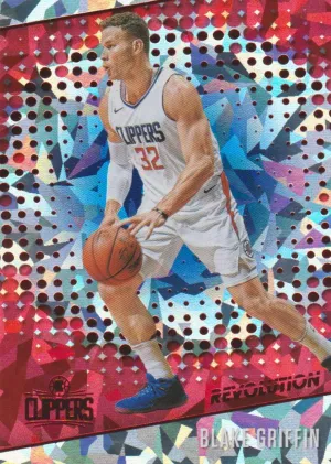 Blake Griffin, Chinese New Year Cracked Ice, 2017-18 Panini Revolution Basketball