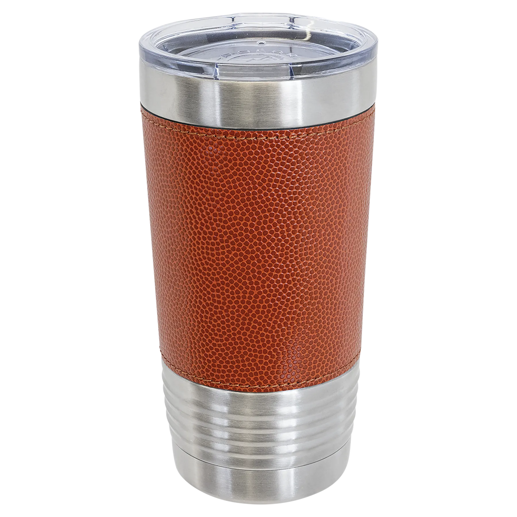 Blank 20 oz Leatherette Tumbler, Insulated Stainless Steel   Lid