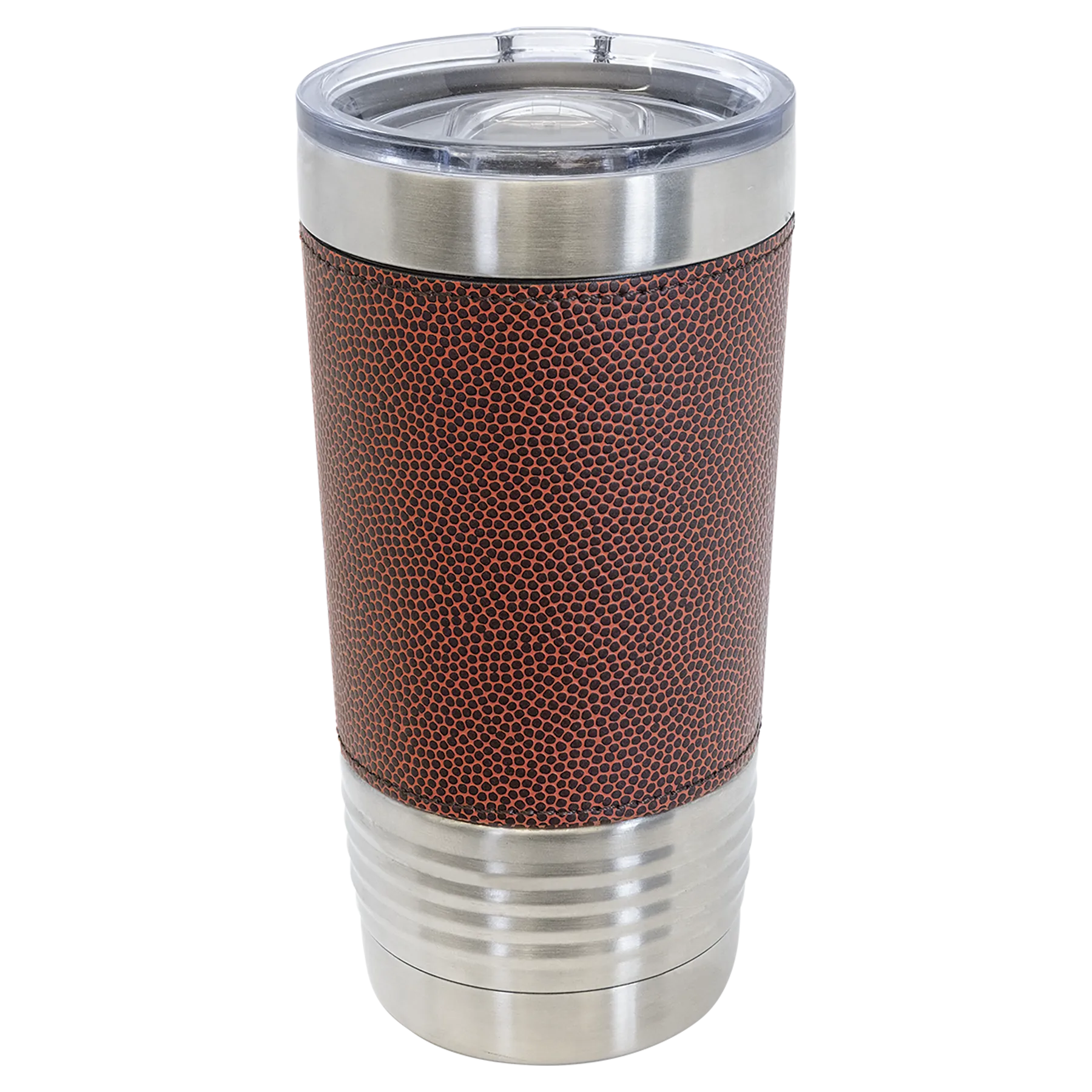 Blank 20 oz Leatherette Tumbler, Insulated Stainless Steel   Lid