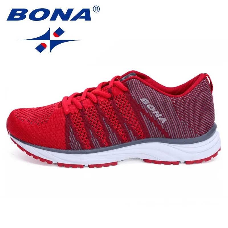 Breathable Running Tennis Outdoor Walking Jogging Sneakers Lace Up Mesh Athletic Shoes Sneakers