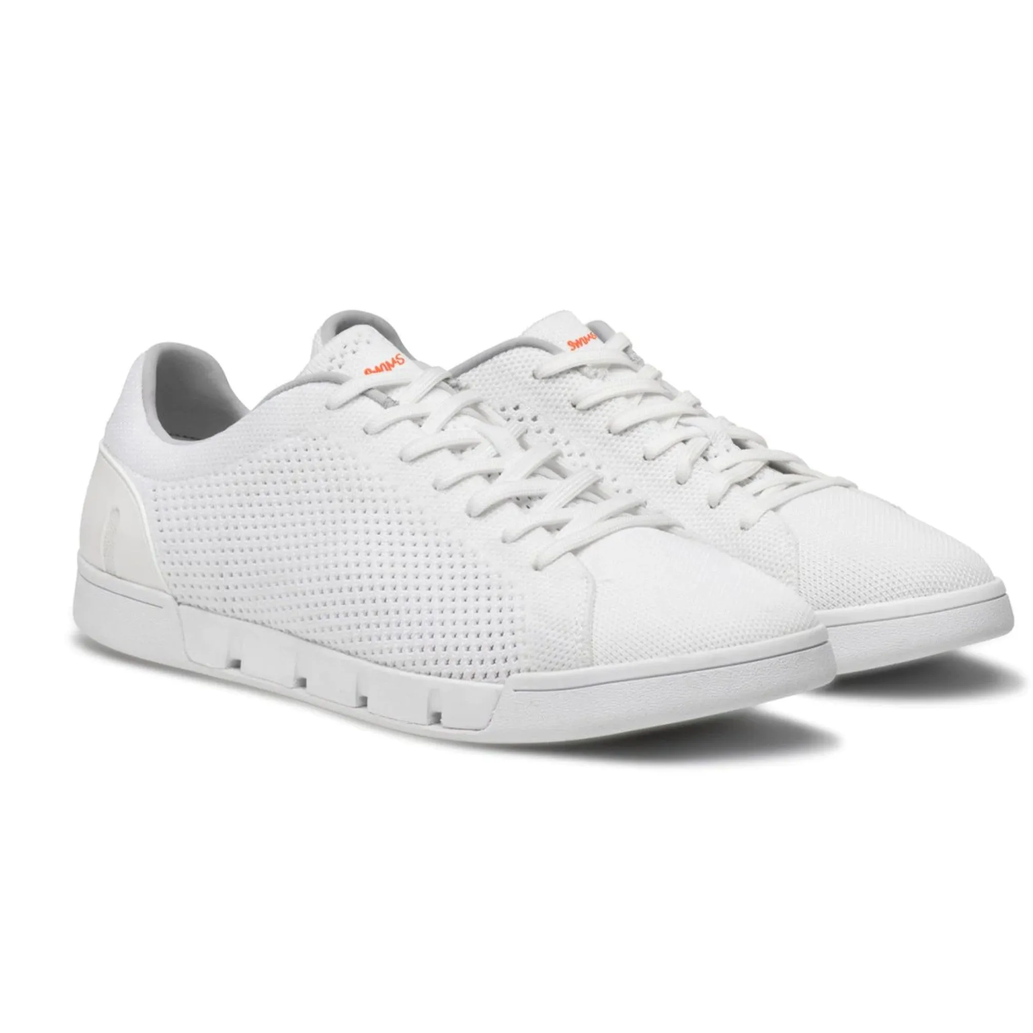 Breeze Tennis Knit Sneaker (White)