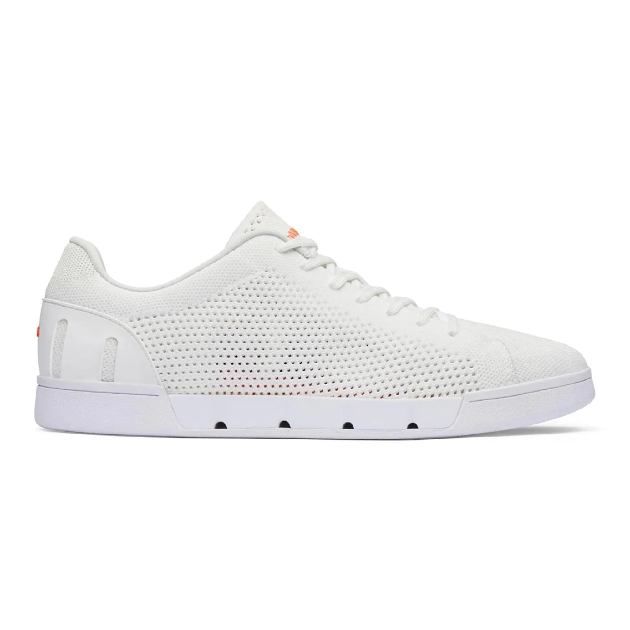 Breeze Tennis Knit Sneaker (White)