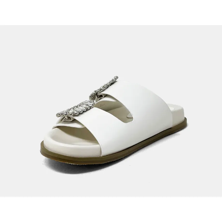 bridget kids sandal | pearl