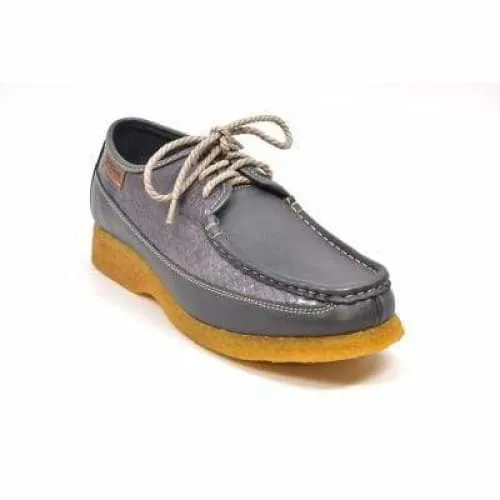 British Walkers Crown Men's Gray Premium Leather