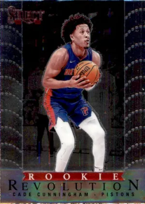 Cade Cunningham, Rookie Revolution, 2021-22 Panini Select Basketball NBA