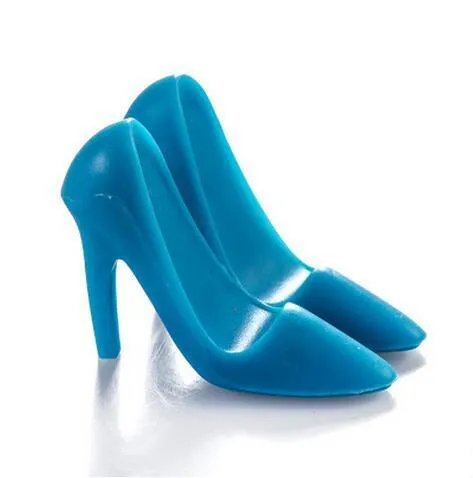 Candy Color High-heeled shoes Silicone Phone Stands