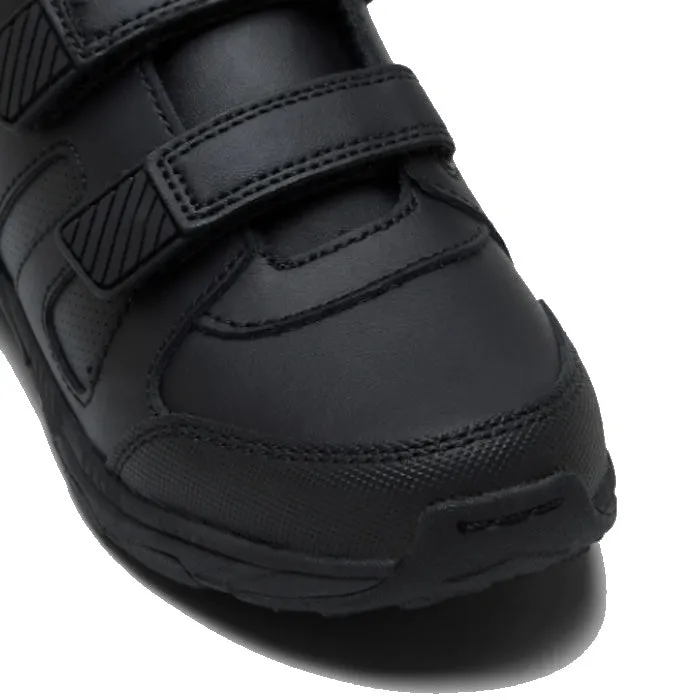 Clarks Noah Black School Trainer