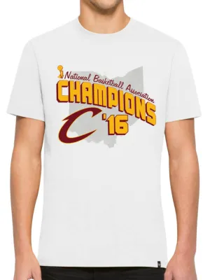 Cleveland Cavaliers 47 Brand 2016  Finals Champions White Flanker T-Shirt