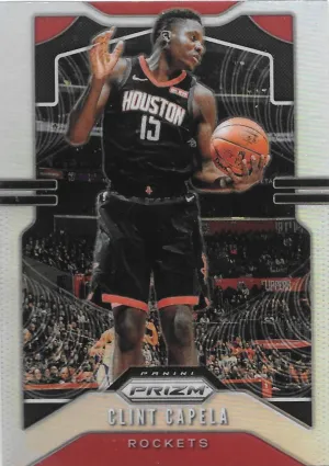 Clint Capela, 2019-20 Prizm Basketball SILVER Refractor