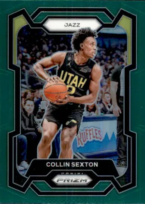 Colin Sexton, Green Prizm, 2023-24 Panini Prizm Basketball NBA