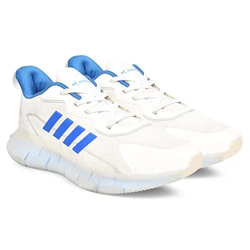 Combit Running Shoes BOOST-01_White/R Blue_10