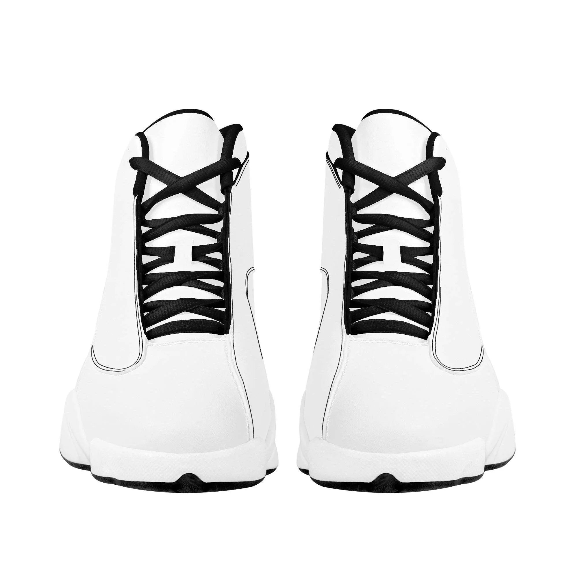 Create Your Own - Basketball Style Shoes - Black