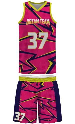 Custom Basketball Uniforms Design Code 204