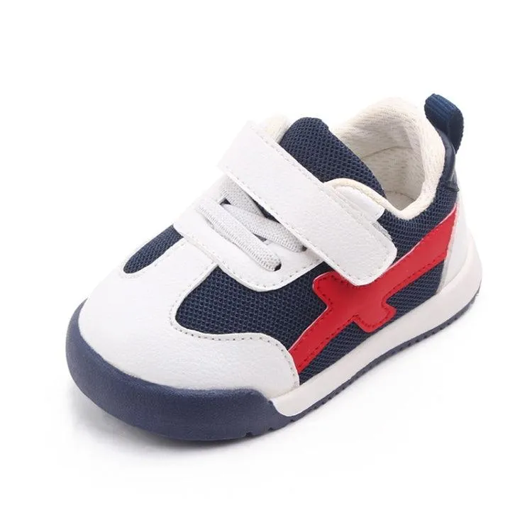 D2678 Kids Autumn Sporty White Shoes - Breathable and Non-Slip Footwear