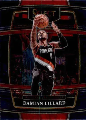 Damian Lillard, Concourse, 2021-22 Panini Select Basketball NBA