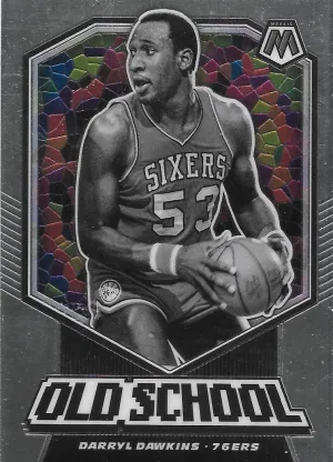 Darryl Dawkins, Old School, 2019-20 Panini Mosaic Basketball NBA