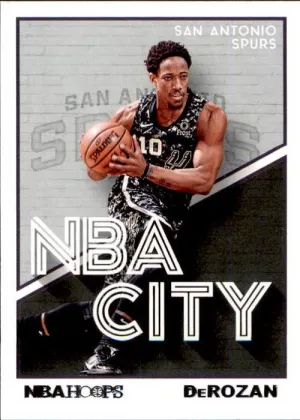 Demar DeRozan, NBA City, 2019-20 Panini Hoops Basketball NBA