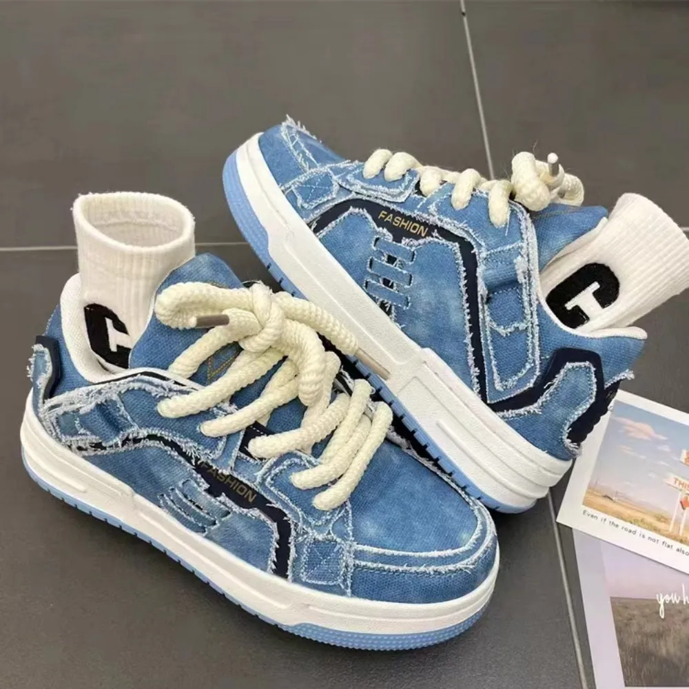 “Denim canvas” Shoes