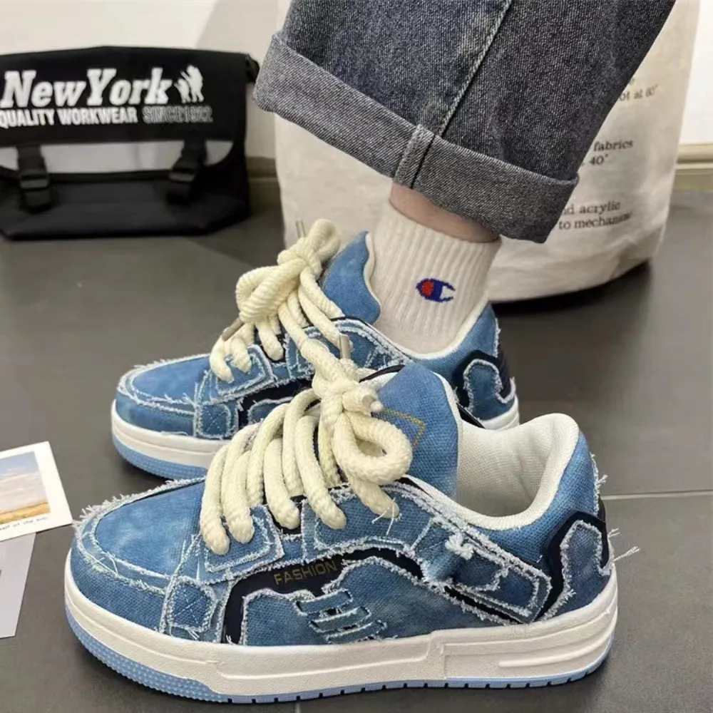 “Denim canvas” Shoes