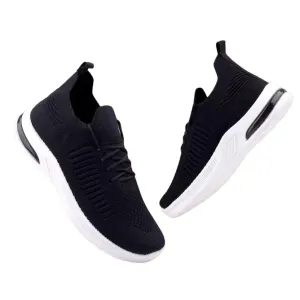 Doctor Walk Everyday Basic Sneakers for Women | Shoes for Women | Comfortable & Lightweight | Casual Sneakers_Shoes_A2_Black_07