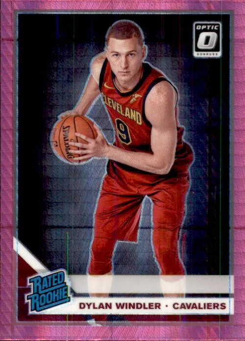 Dylan Windler, Pink Prizm, 2019-20 Panini Donruss Optic Basketball NBA