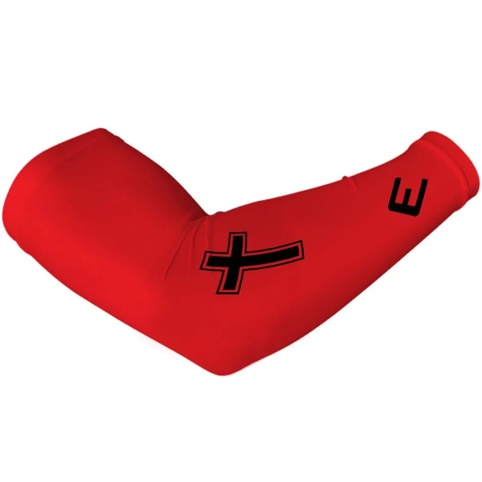 Faith Cross Red Arm Sleeve