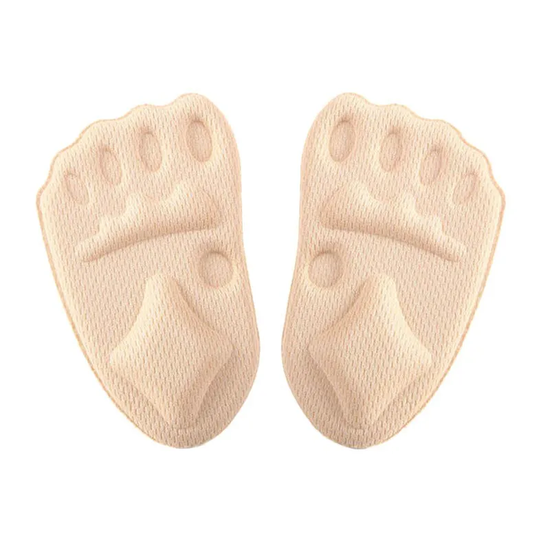 Front foot pads for increased comfort and pain relief